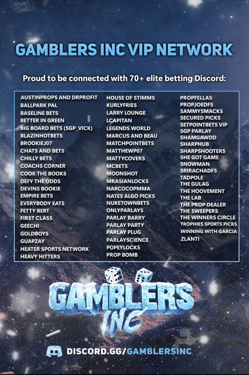 Gamblers INC tweet media