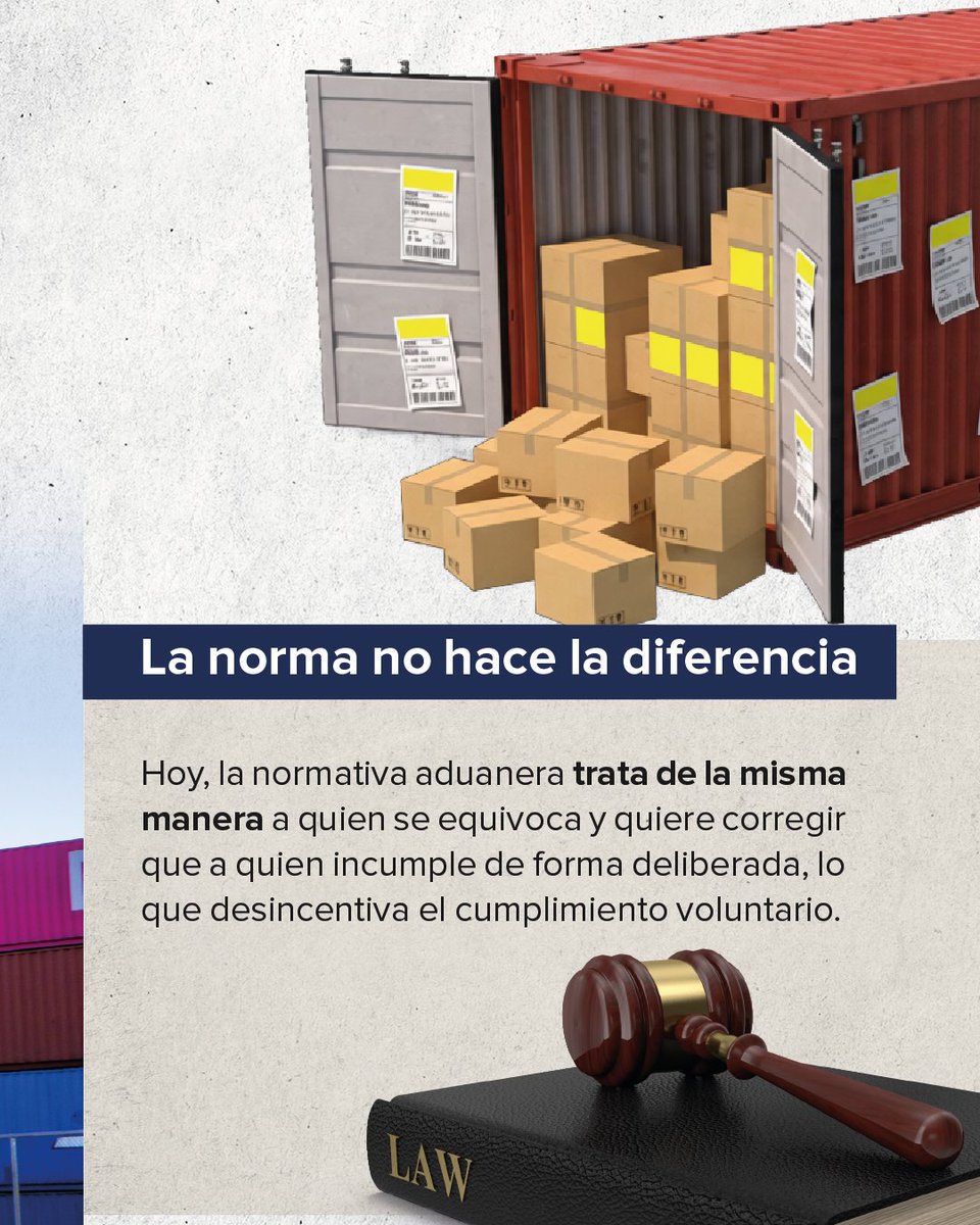 ⚠️ En Colombia, un error aduanero puede costar demasiado caro.

Nuestro vicepresidente Diego Rengifo pone sobre la mesa un problema estructural: la normativa aduanera no distingue con claridad entre el error cometido de buena fe y el fraude deliberado, y eso termina castigando de