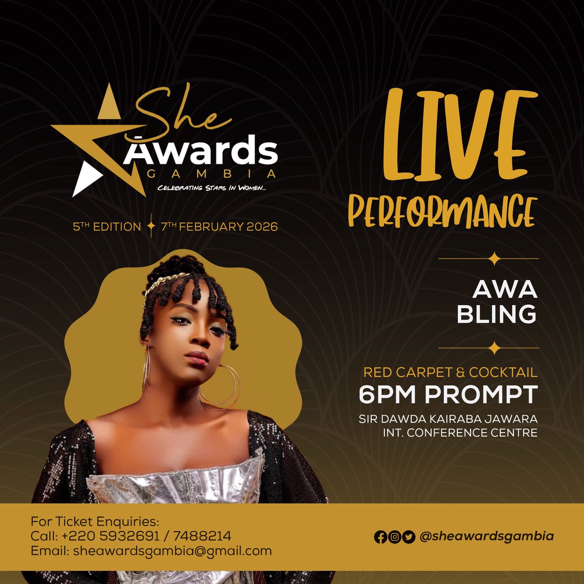 She Awards Gambia tweet media