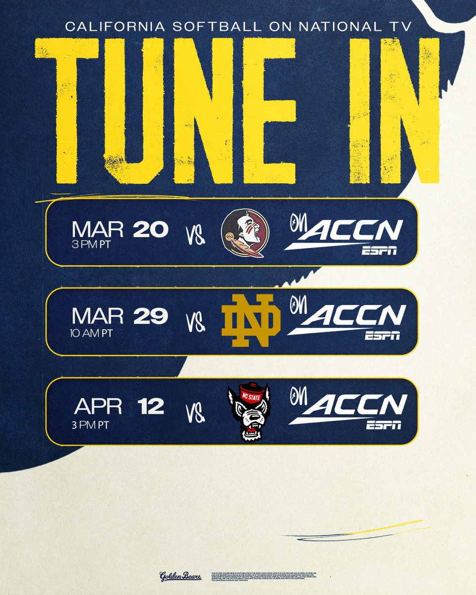 Cal Softball tweet media