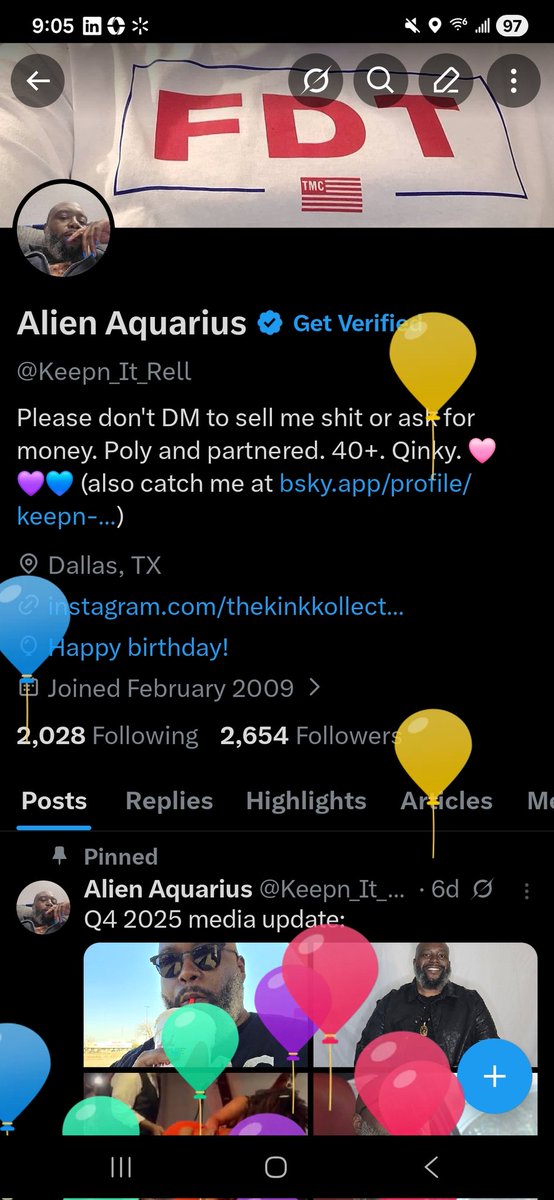 Keepn_It_Rell's tweet image. 46 looks good on me! #Balloons