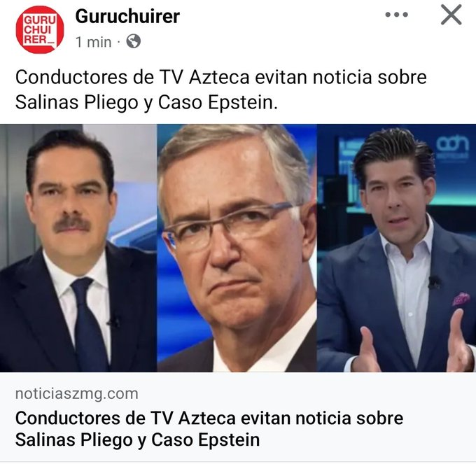 Se me hace que <a href="/RicardoBSalinas/">Don Ricardo Salinas Pliego</a> les puso el Bozal a sus perrodistas <a href="/MLopezSanMartin/">Manuel Lopez San Martin</a> <a href="/Javier_Alatorre/">Javier Alatorre</a> <a href="/VILLALVAZO13/">ALEJANDRO VILLALVAZO 🧠</a> jajajajajaja