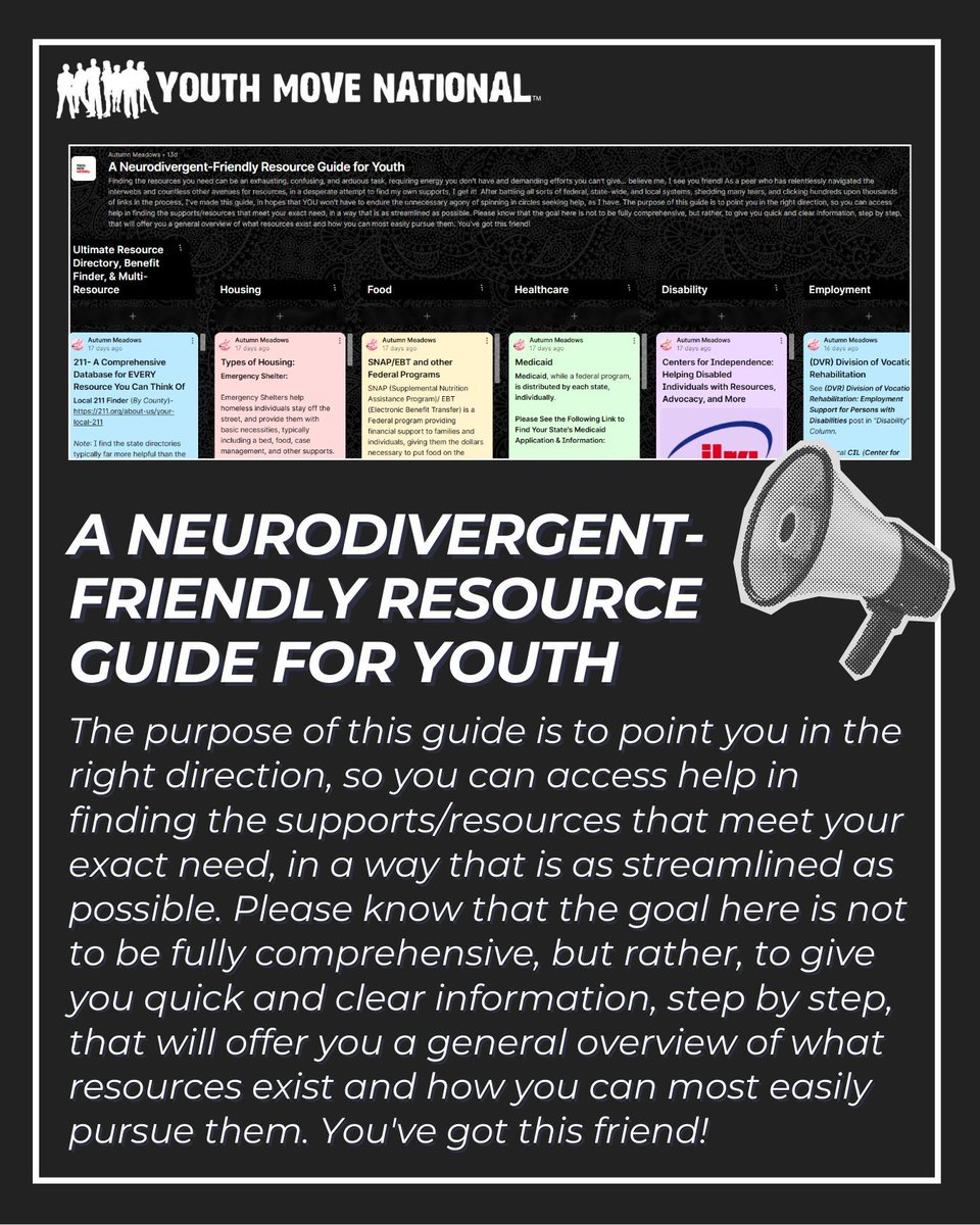YMNPeerCenter's tweet photo. Check out this resource created by Y-CORE Creative Arts Consultant, Autumn Meadows (she/her)!

Check It Out >> https://t.co/a40kmvKqfO https://t.co/pgMhpAZ8dl