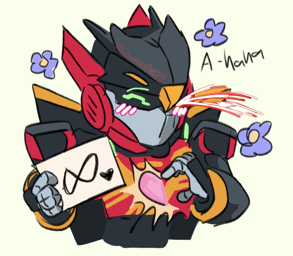 Cielomcbs21's tweet image. ✨NEW POST✨

Well, ı think im in love with drawing flying cardbots.
Everyone was sassy sitting like a diva but Siero so i added the diva to the team

#metalcardbot #FletaZ#Cielo#Phantomhornet  #ShadowX#NightGriffon #SkyGallop#Siero
Love yalll!!