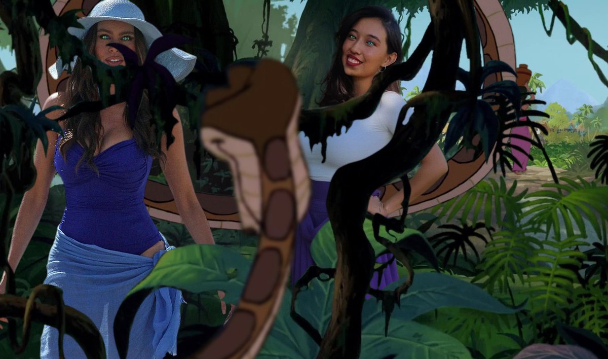 Yo y <a href="/HipnoLover/">Natalie de la Jungla..</a> mi amiga debemos seguirlo.. Esa pitón <a href="/Jannilove3/">Jannilove</a> sigue hipnotizándonos y atrayéndonos hacia su jungla. Debemos convertirnos en sus amantes y olvidarnos del aburrido pueblo😵‍💫