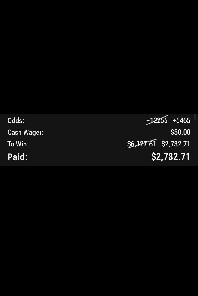 This was supposed to pay me $6,000 but Paul George was suspended so they lowered payout to $2700💸🐐 $50 won me $2700