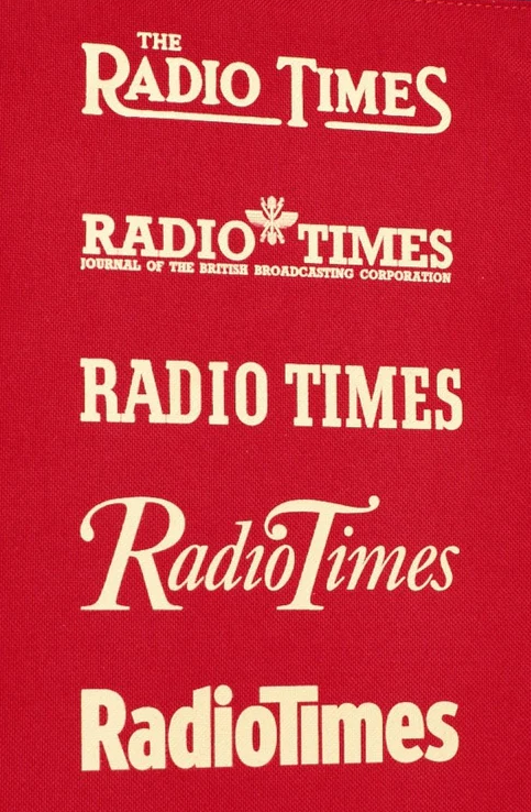 thetvroom's tweet photo. 🟦 CLEAN FEED | The new issue of the @RadioTimes - out tomorrow - will see the introduction of a new logo/masthead.

The new lettering is a nod to the logo used in the 70s, 80s and 90s. https://t.co/tBaNRZQ2yX
