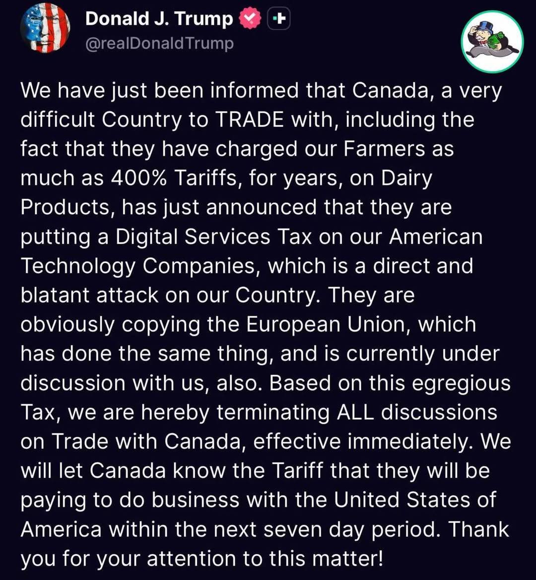 JamesTate121's tweet image. Does MAGA know we had no problems trading with Canada until the con man and tariffs came along?