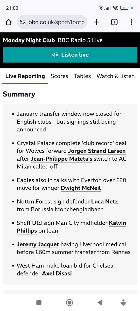 daz_1972's tweet photo. Palace really splashing the cash for McNeil, think we should hold out for thirty quid 🤣 https://t.co/V8jPAoLwiq
