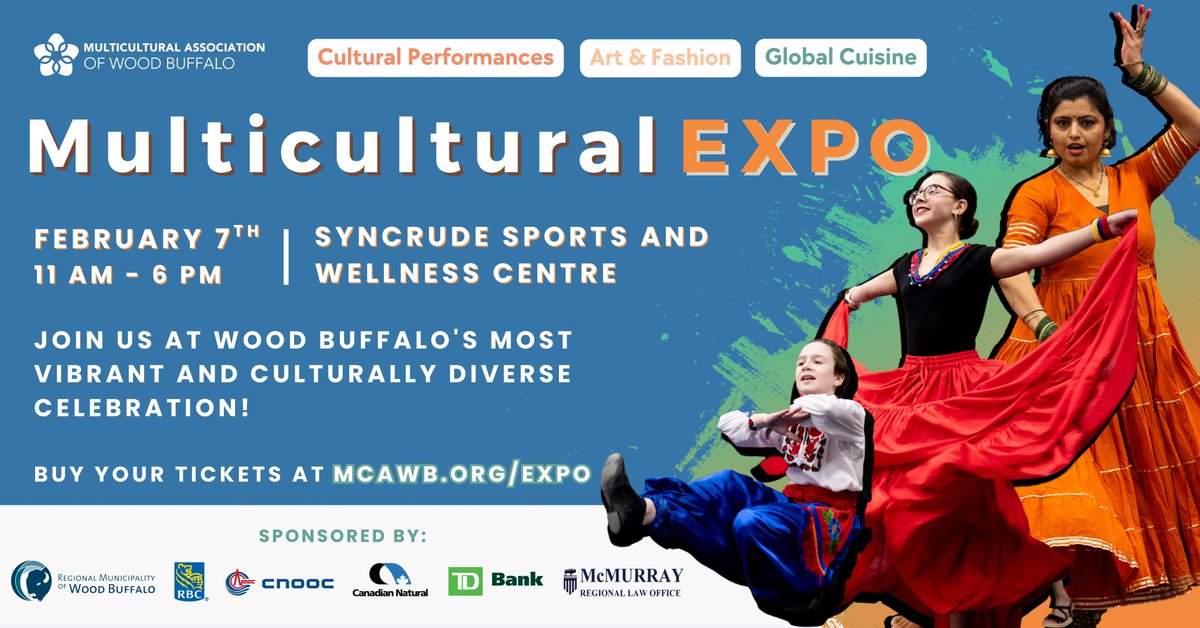 Arts, Food, Music, Games, Activites and more to enjoy at the Multicultural EXPO taking place this Saturday, February 7. This is not an event to miss! Learn more at mcawb.org/expo