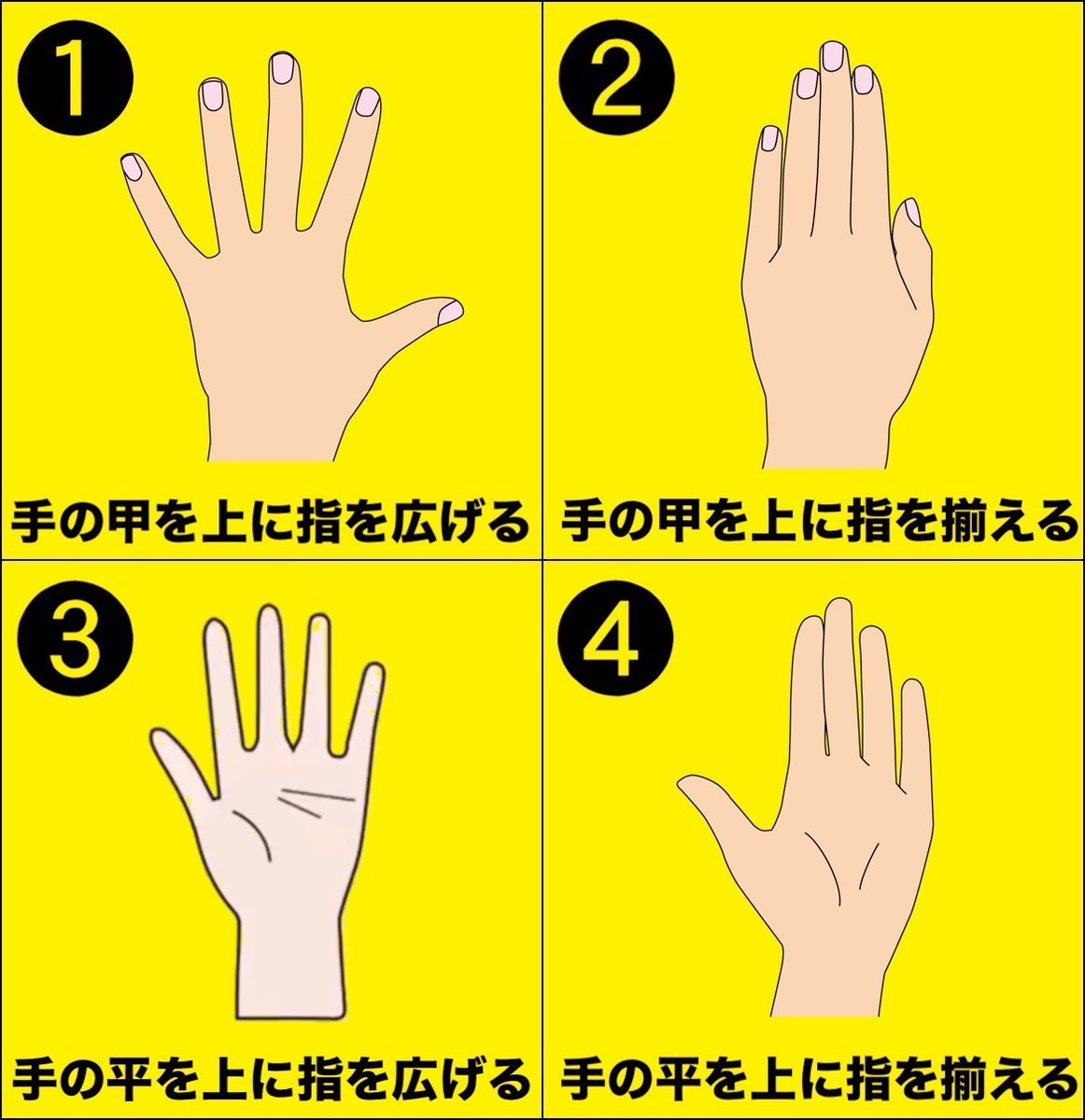 yukiavatar's tweet photo. 世界中で“ 当たりすぎて怖い "と
話題になった心理テスト。

「手を出してと言われたら
あなたはどう出しますか？」

ここからわかることはリプ欄です☟ https://t.co/xgp9VllV3o