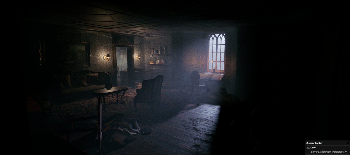SkullSoulLTD's tweet photo. Progress On Edward's Apartment and The Train Station Environment. https://t.co/IL176NxB8Z