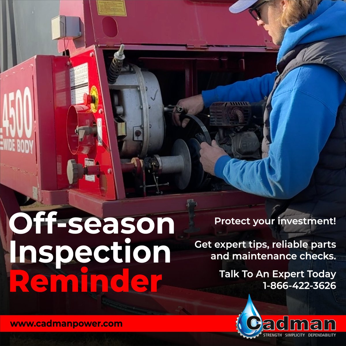 CadmanPowerEquipment tweet media