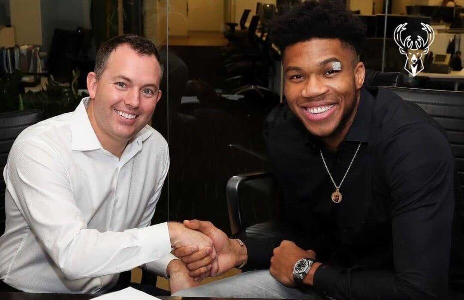 brewcitypaul's tweet photo. Horst &amp; Giannis colluding to ruin every other teams trade deadline because there’s no intention to move Giannis https://t.co/GzSEXSH5ie