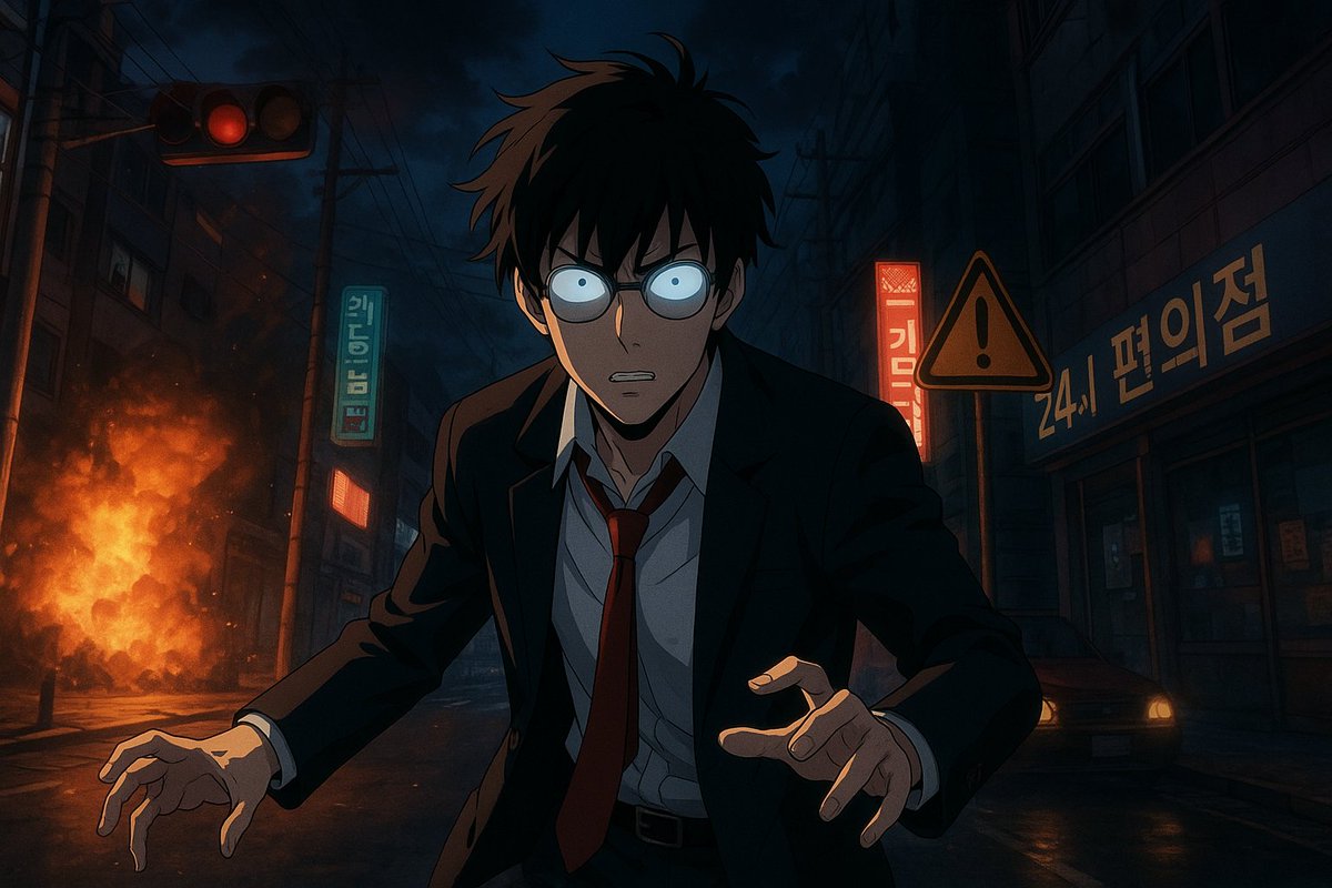 instanteOtaku's tweet image. Terror Man llega al anime: nueva temporada debuta en Corea el 29 de enero. Sigue a un estudiante de secundaria maldito que puede prever desastres. ¡Hype total! 

#TerrorMan #AnimeNews