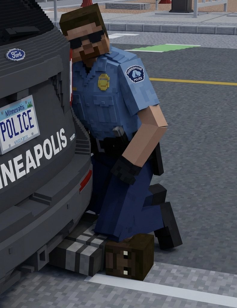 Minecraft finally getting the George Floyd update