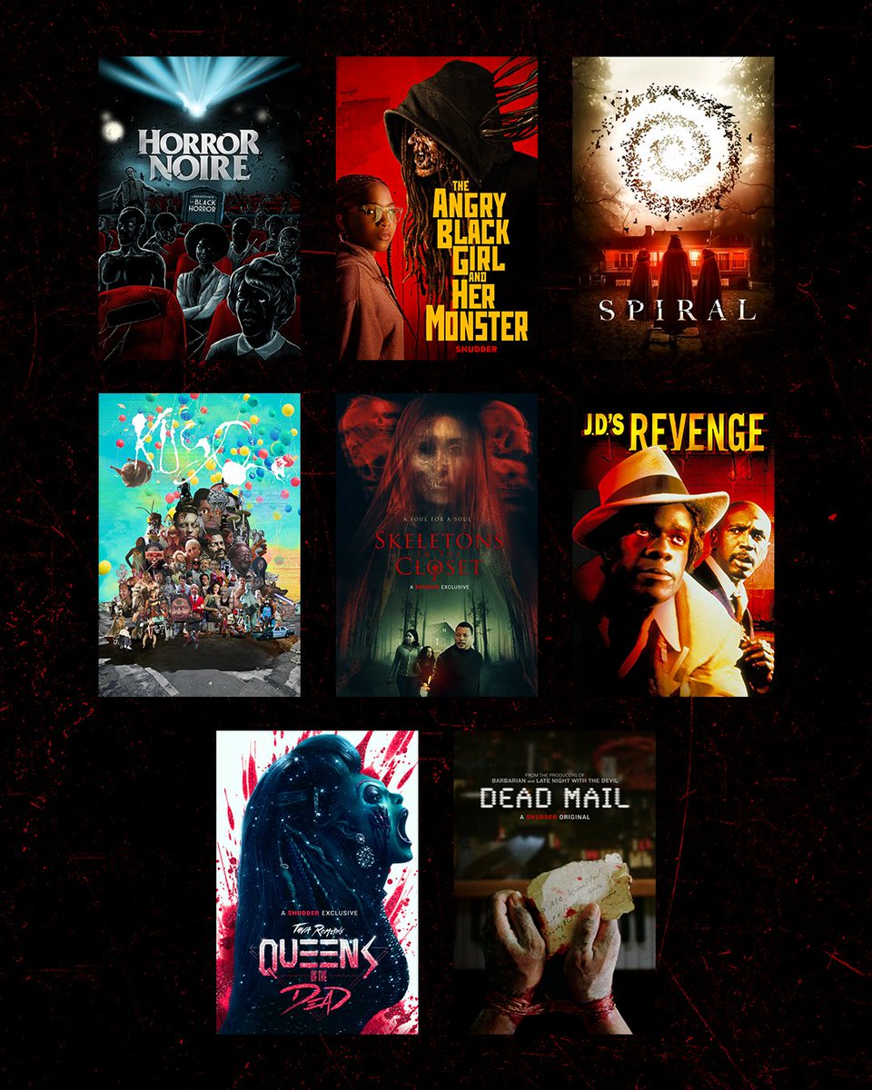 Black horror has been driving the genre forward from the start.

Dive into our Horror Noire watchlist, streaming now on Shudder. Explore the full list on our @Letterboxd: boxd.it/SidVM