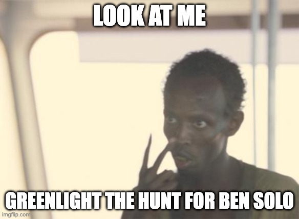 Lock tf in, Josh. #TheHuntForBenSolo