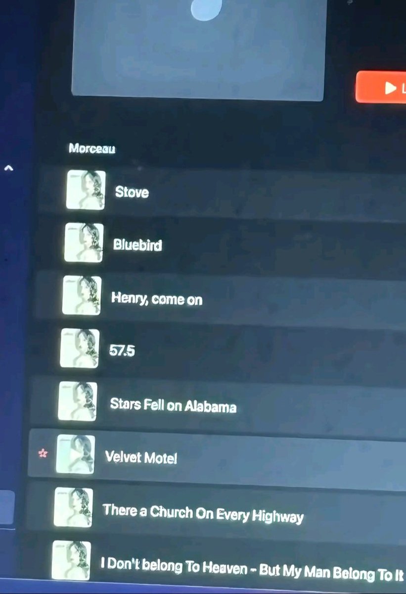 VAZOU UM POUCO DA TRACKLIST DO STOVE