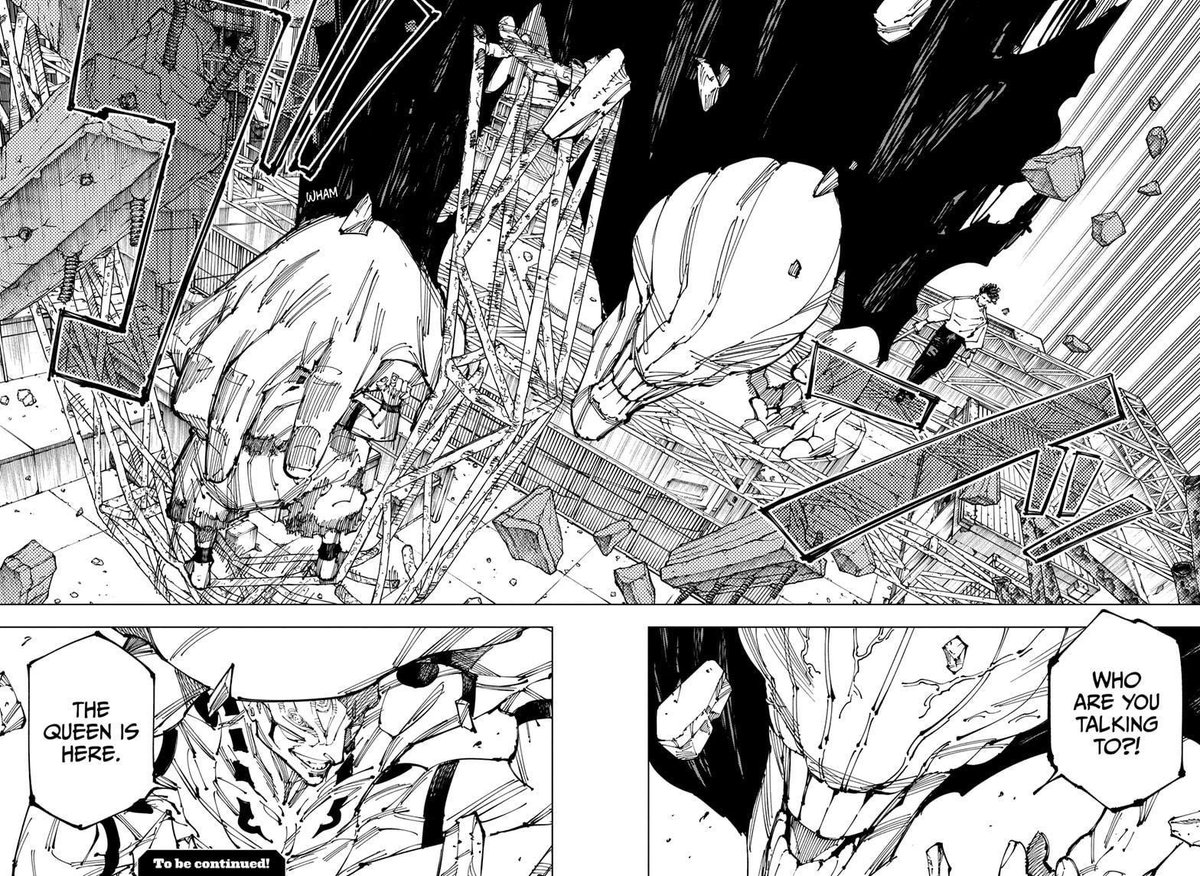 Takemylovebeam's tweet image. Well, Rika is not some ordinary shikigami, she is "Queen of curses" created by Yuta.