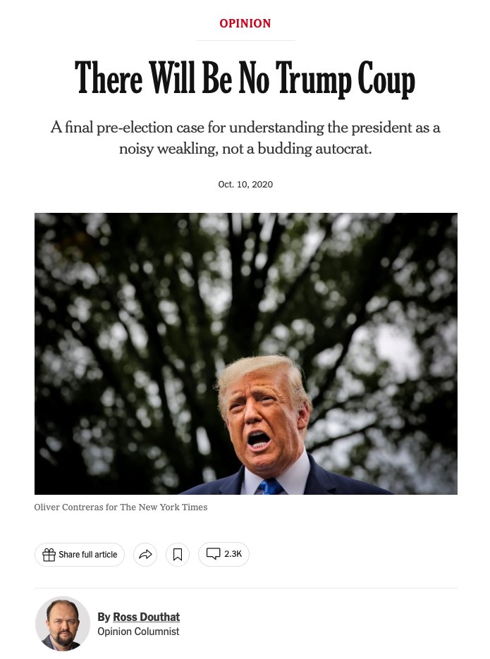 BrendanNyhan's tweet photo. The last time he started talking like this, his allies minimized the risks and we ended up with Jan 6. This time we must take him literally and seriously. These comments are a five-alarm fire for democracy. In a functioning republic, he would be impeached and removed from office. https://t.co/f03nZiPMFh