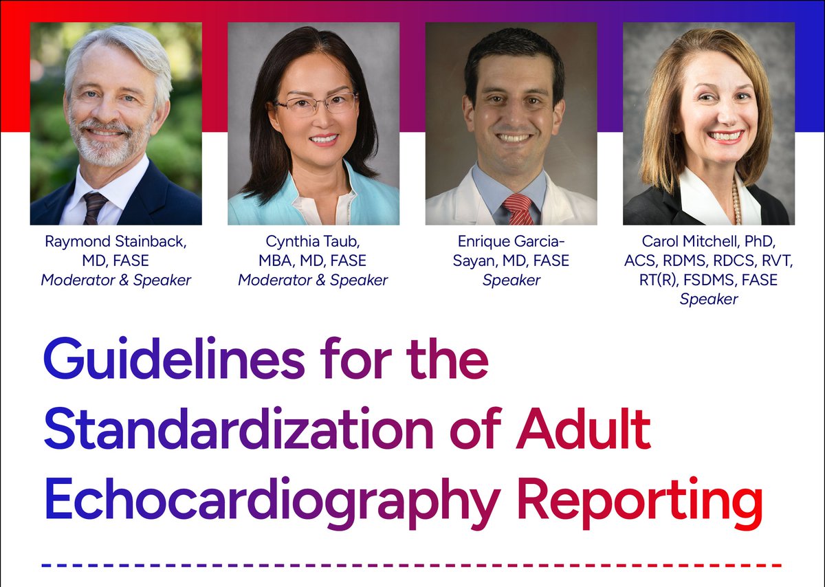 American Society of Echocardiography tweet media