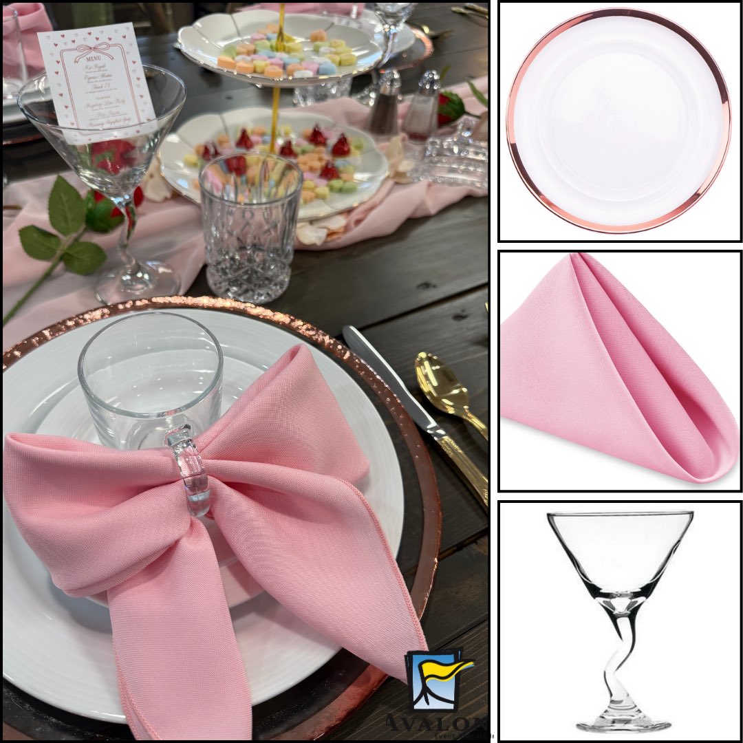 It’s February! Are you hosting a Valentines Event! Come into the shop and see what’s available , we have lots to mix and match to make it unique to you!