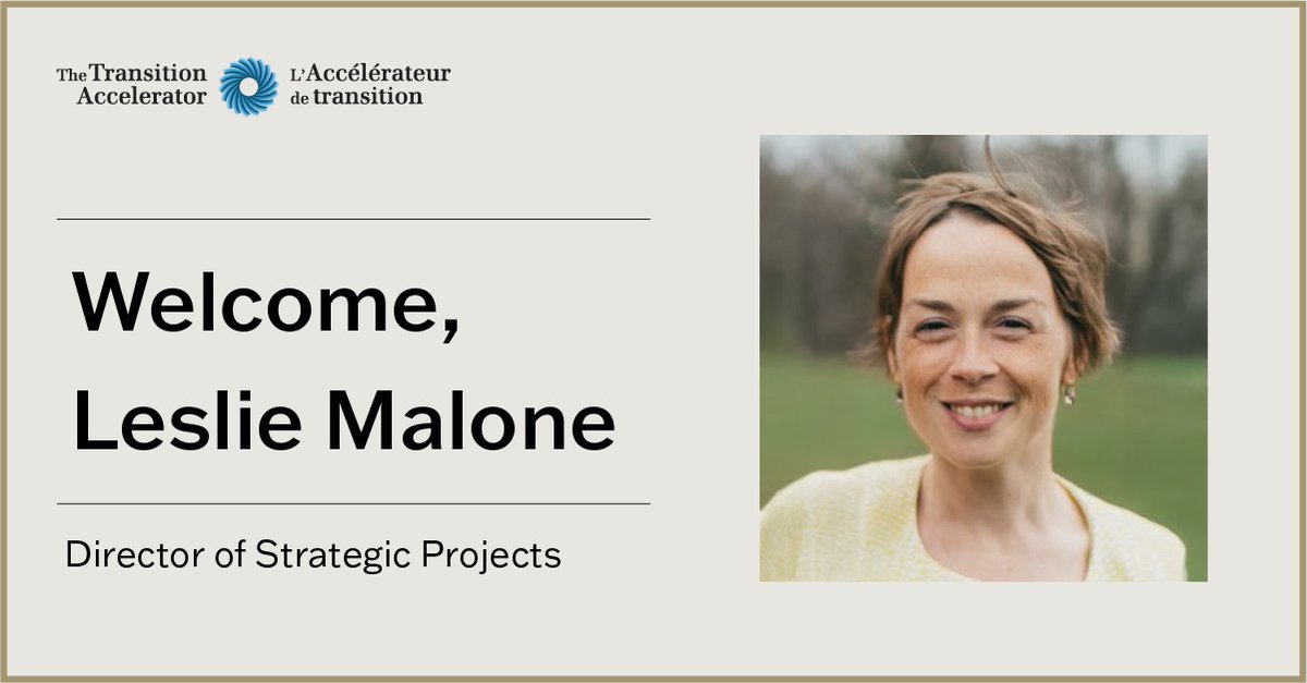 The Transition Accelerator tweet media