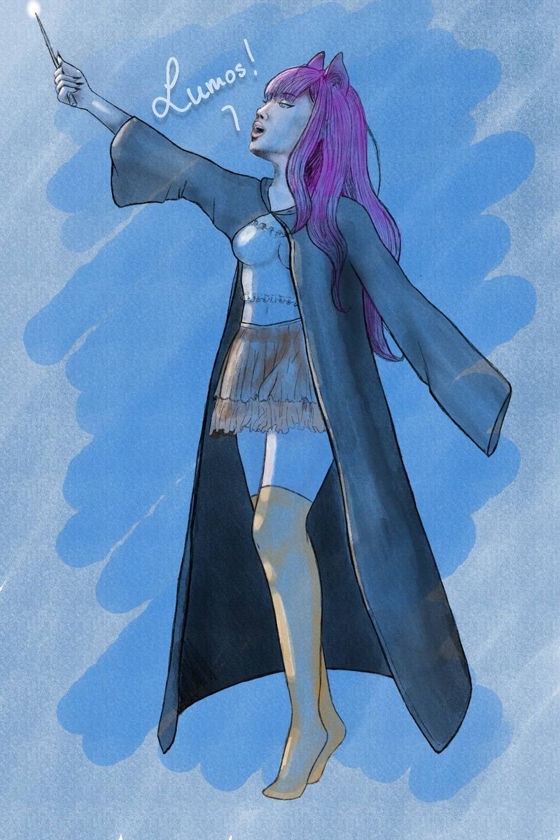 Widziałam, że <a href="/MishinkeDesu/">Mishin Desu</a> gra w hogwart, więc została moim królikiem doświadczalnym 💙 Dziękuję za refke!