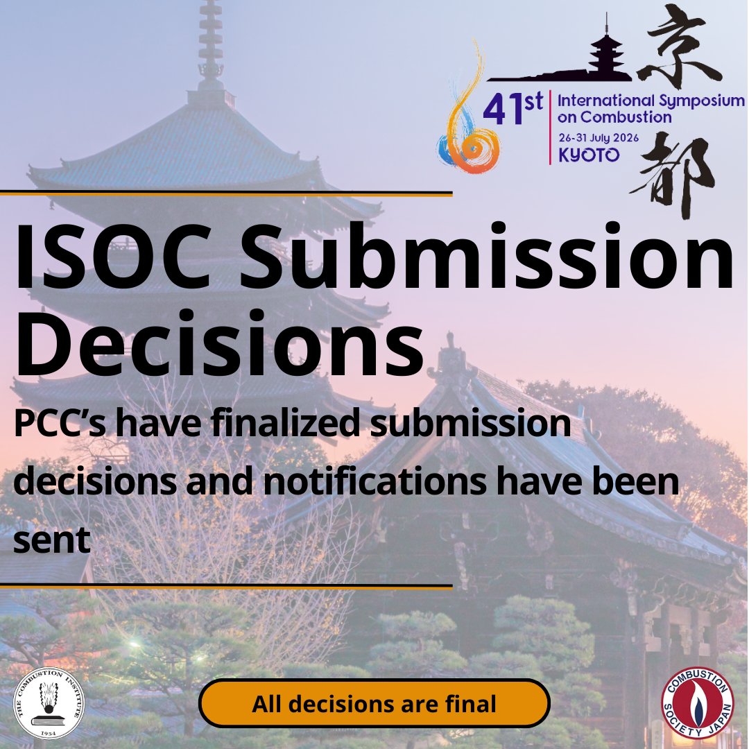 The Combustion Institute tweet media