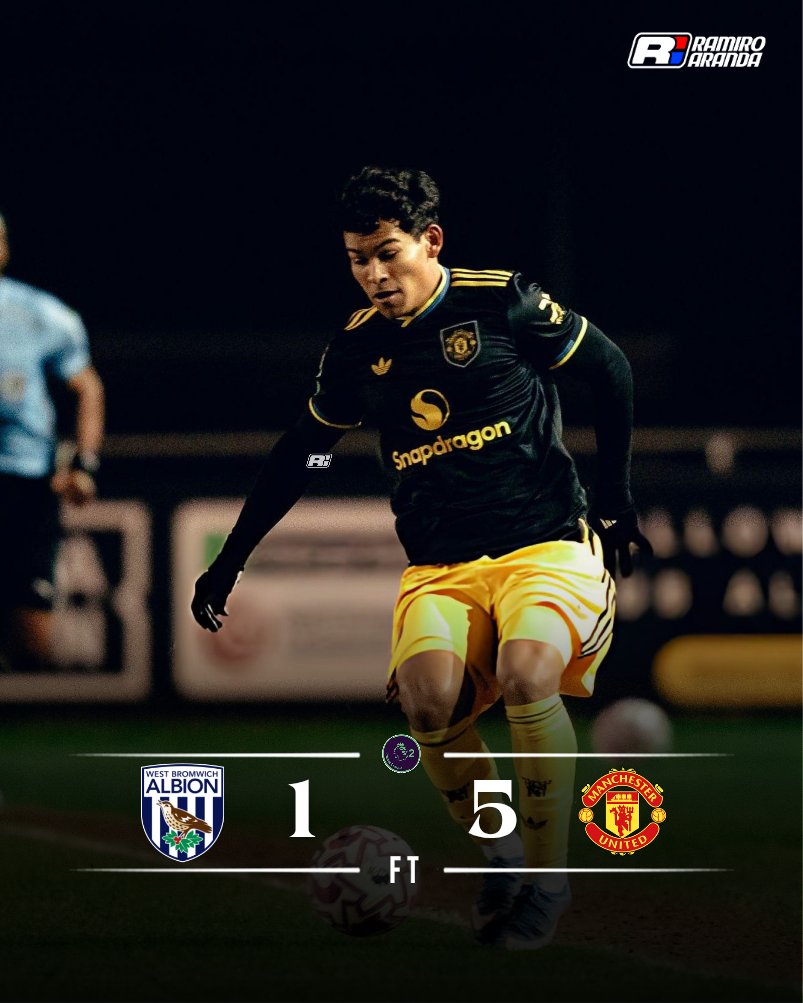 🦁 ¡PALIZA de DIEGO LEÓN en la PREMIER! 🏴󠁧󠁢󠁥󠁮󠁧󠁿

🔴⚪️ El #ManchesterUnited goleó (5-1) al #WestBromwich por la #PremierLeague 2.

🇵🇾 Diego León arrancó de titular y completó todo el encuentro con los reds.

⁉️¿Opiniones?
-#RamiroArandafutbolpy