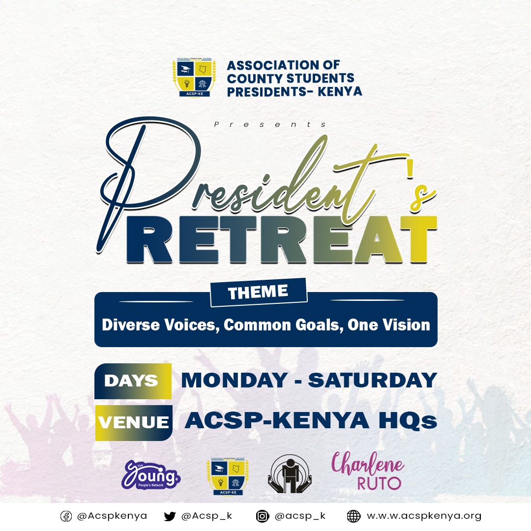 This is a key moment for us to re-strategize,strengthen collaboration and expand our collective impact as the 47 County Presidents.

#TUKOKADI