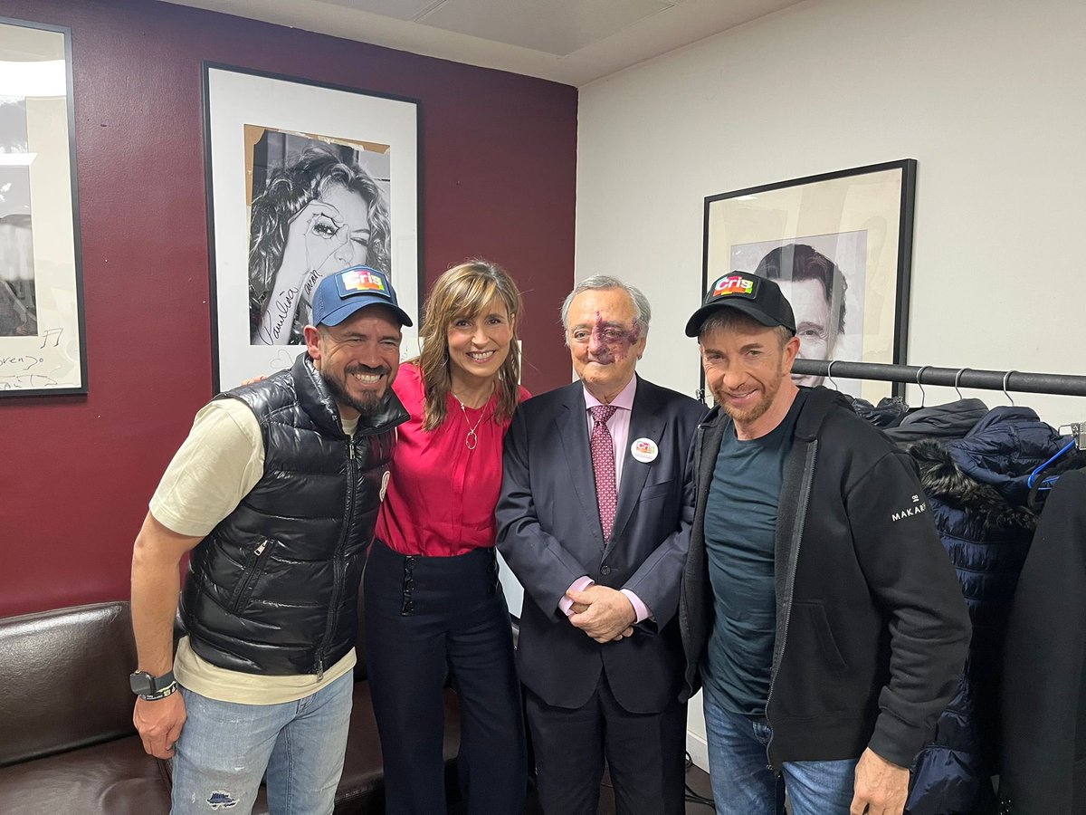 🔴 ¡ESTO ES REAL! 

El Dr. #MarianoBarbacid y nuestra presidenta y fundadora de #CRISContraelCáncer, Lola Manterola hoy en directo en <a href="/El_Hormiguero/">El Hormiguero</a> para seguir dando visibilidad a la investigación 👏🏼

#CRISContraelCáncer #GeneraciónCRIS