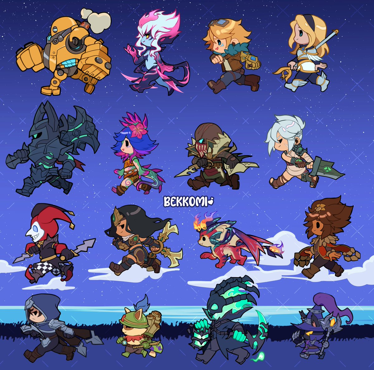 So many little guys, hope I cover a good chunk of mains in here hehe