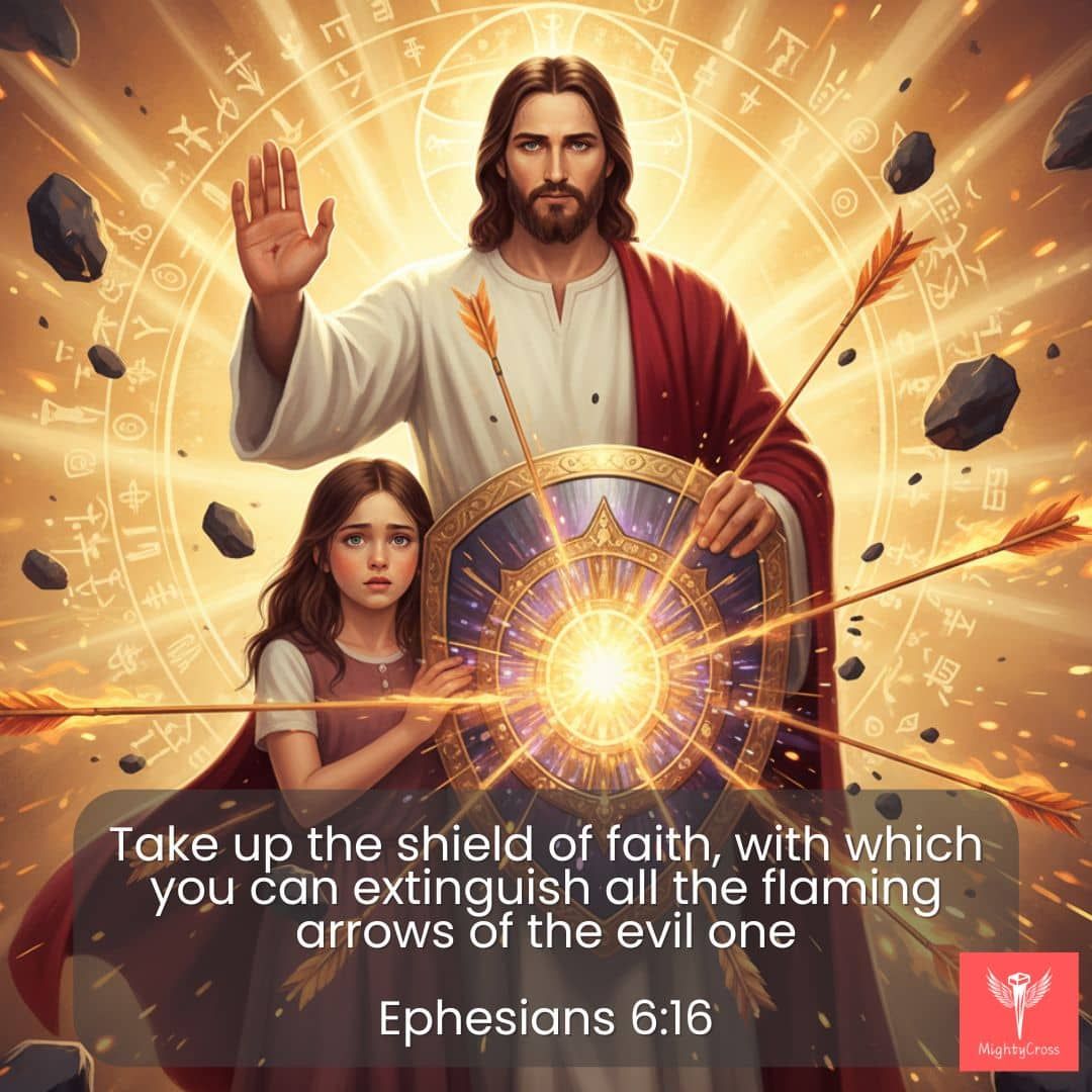 Take up the shield of faith, with which you can extinguish all the flaming arrows of the evil one Ephesians 6:16

If you Love Jesus, Type Amen ♥️ 

globalowls.com/protection-bib…

#ChristianFaith #christian #christianity