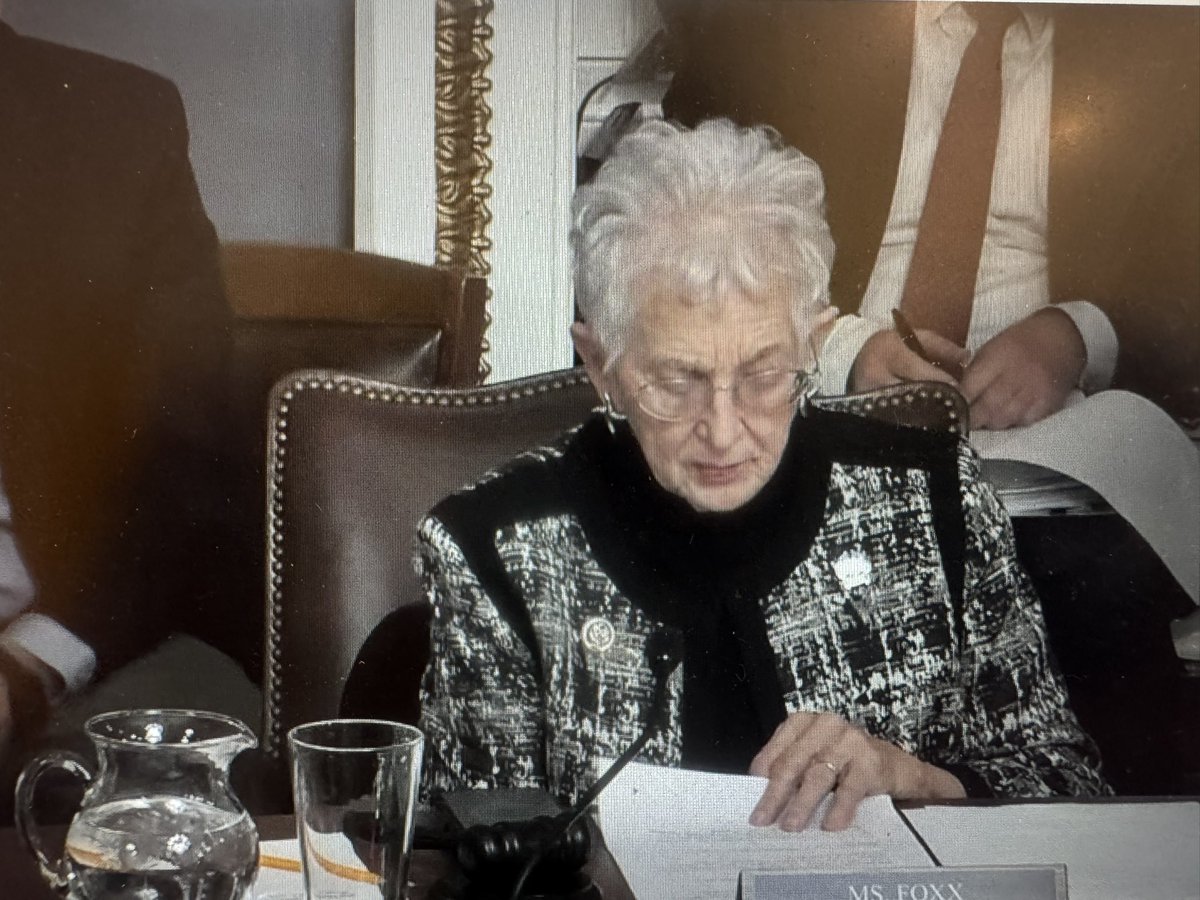 House Rules Chairmanwoman <a href="/virginiafoxx/">Virginia Foxx</a> absolutely torching the US Senate. 

“To the surprise of absolutely no one the Senate decided, in turn, to engage in a game of legislative hot potato… now we are back here, caught in a malaise of déjà vu because ‘the worlds greatest