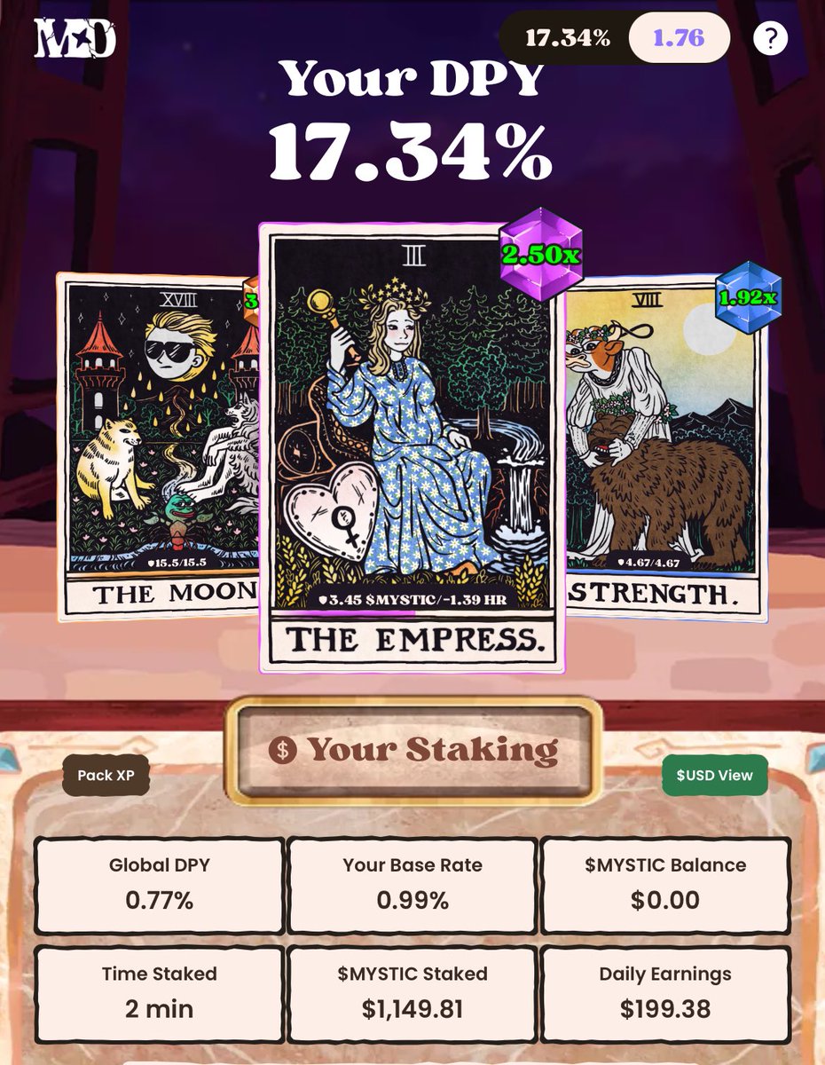 Had to share this. 

I’m SO IN LOVE WITH $MYSTIC

THANK YOU SO MUCH <a href="/MysticDAO/">Mystic</a>