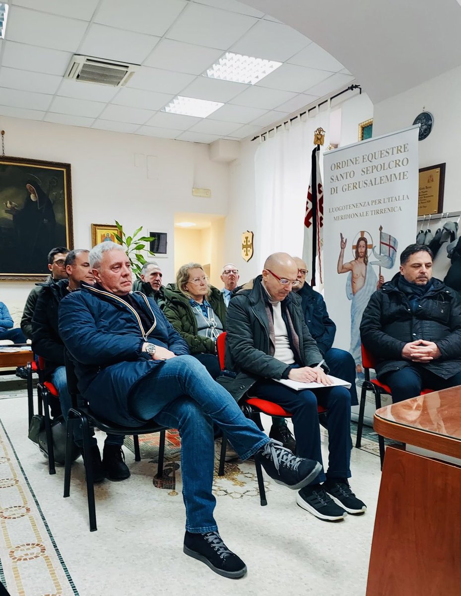 Sabato 31 gennaio a Capodimonte nella sede della Luogotenenza, la Sezione di Napoli San Gennaro,  Preside Grand'Uff. Dott. Avv. Raffaele Grimaldi,  ha organizzato il primo incontro formativo del 2026  sul  tema "Alla riscoperta del Concilio Ecumenico Vaticano II".