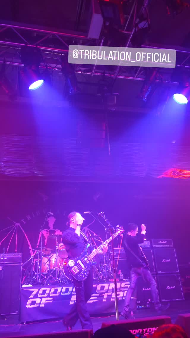 Touring with the TRIBULATION OFFICIAL 

Guess who's on the drums