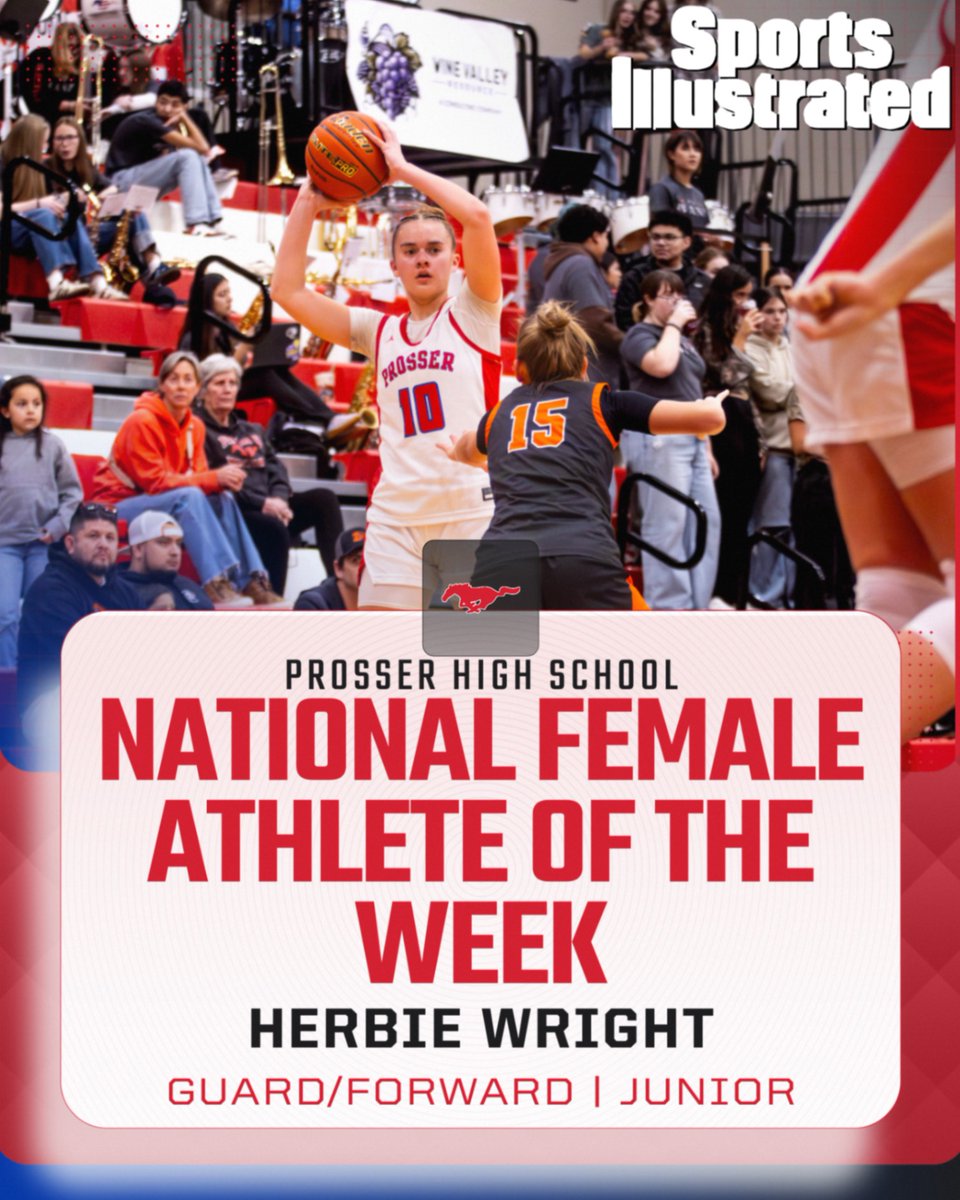 PSDAthletics_'s tweet photo. Congratulations to our very own Herbie Wright on earning a national achievement last week as Sports Illustrated Female Athlete of the Week!

#GoMustangs https://t.co/QINFWOnkM5