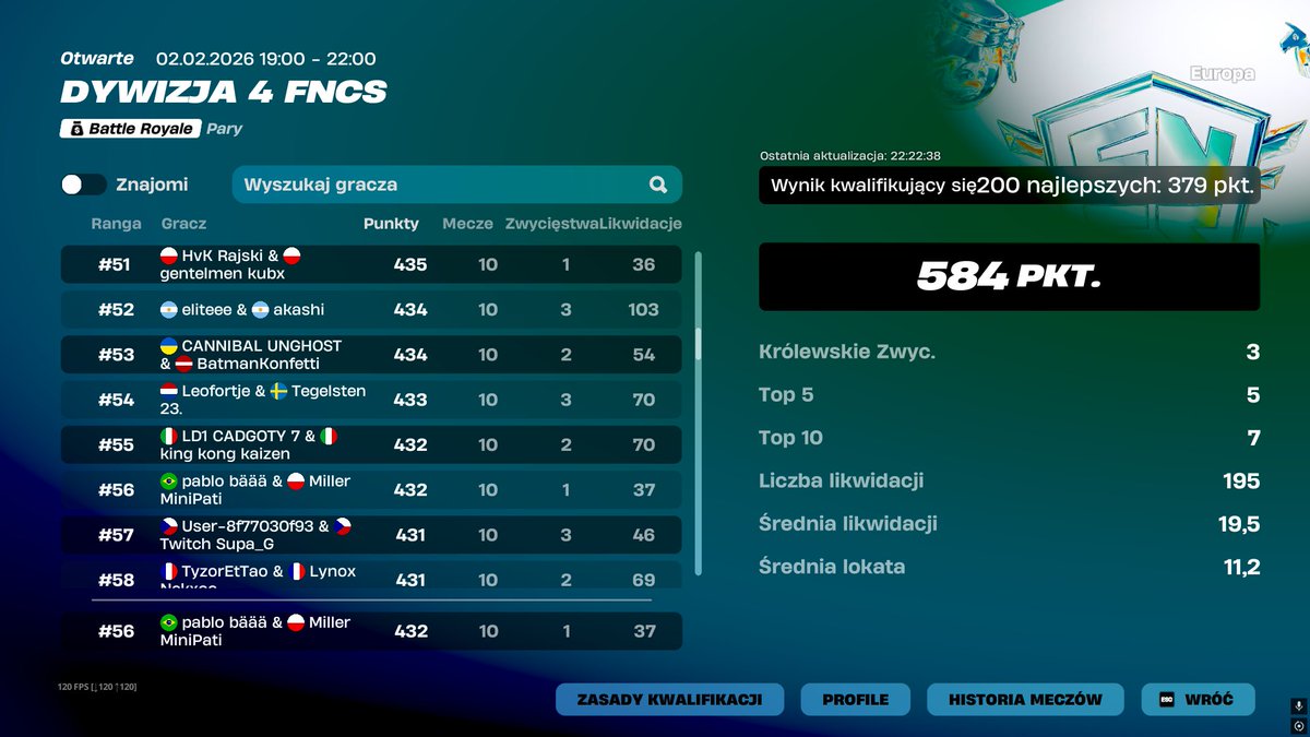 QUAL DIV 3 W <a href="/elpablo127/">Elpablo</a>
