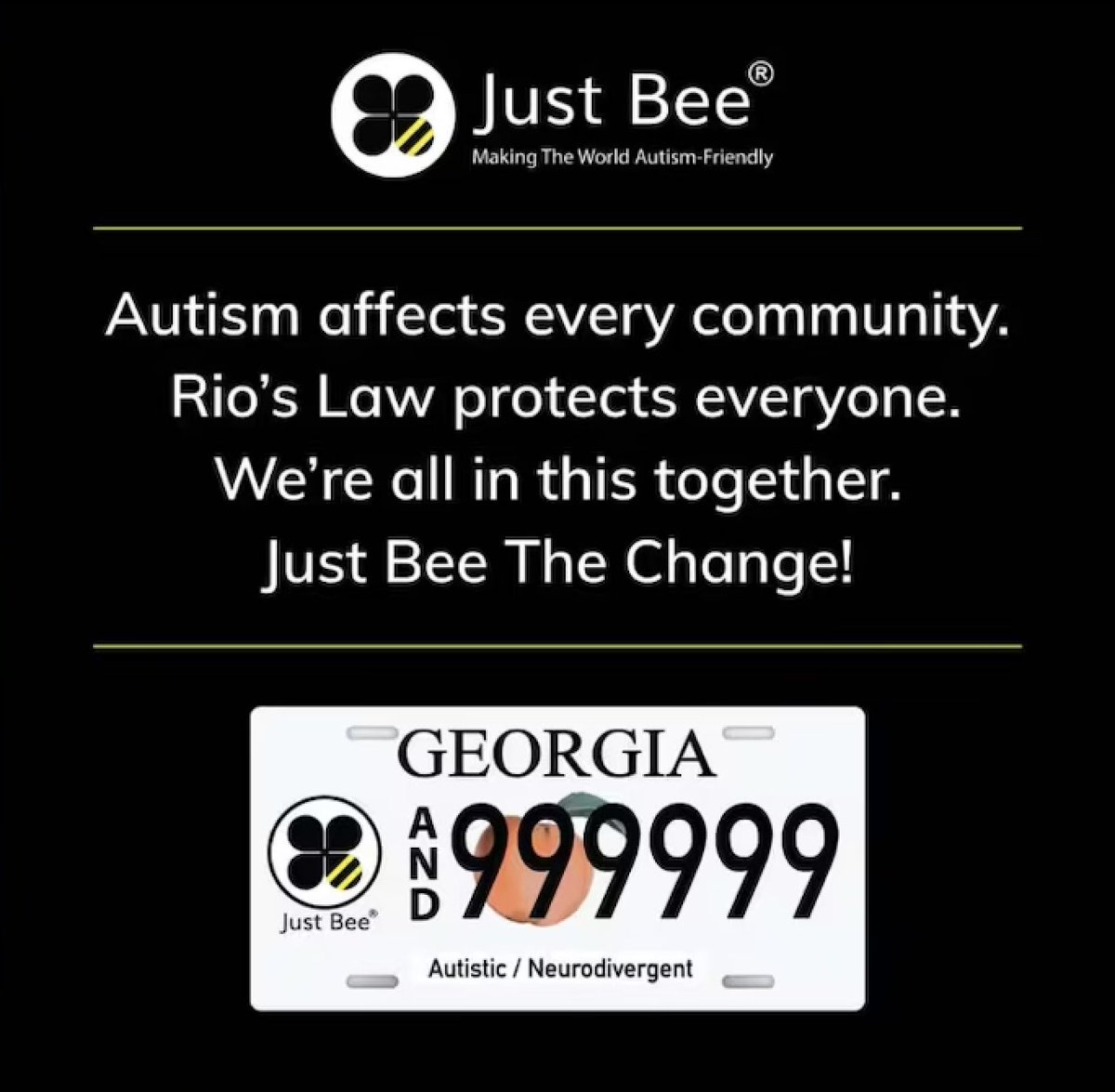 Georgia lawmakers are considering Senate Bill 433 (Rio’s Law) to create a voluntary license plate for drivers with autism or other developmental disabilities and their families. 

The bill also calls for extra law enforcement training on interacting with these drivers.