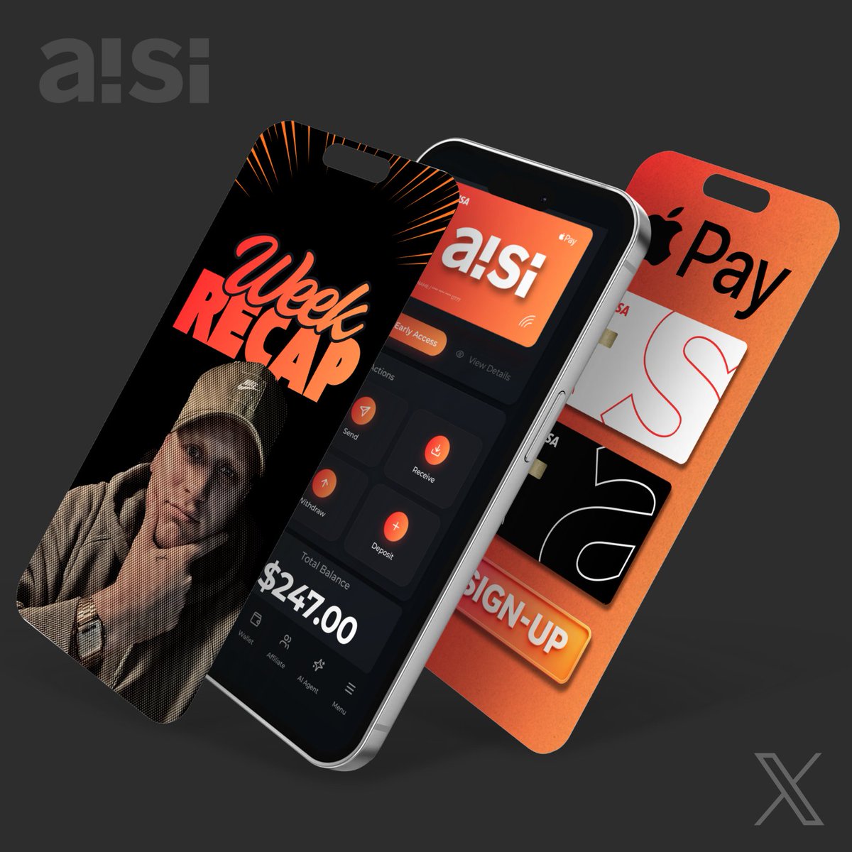 $AISI WEEKLY RECAP | FROM CO-FOUNDER ANTONIO
This week was not about talking louder.

It was about building.
While there’s been more noise than usual, here’s what actually happened behind the scenes:

▶︎ App development: real progress, succesful tests

The AISI app backend made