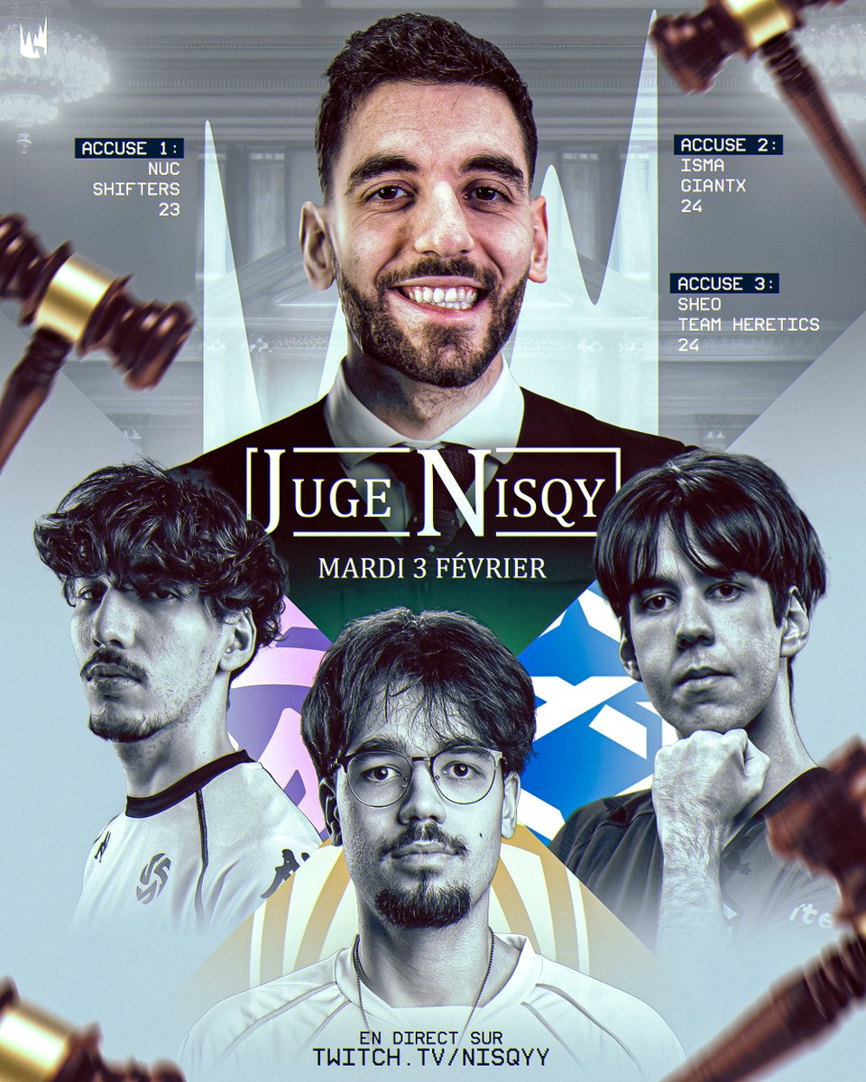 Nisqy's tweet image. DEMAIN 19H vous etes convoqués @Sheo_lol @Nuclear_int @ismaa_lol