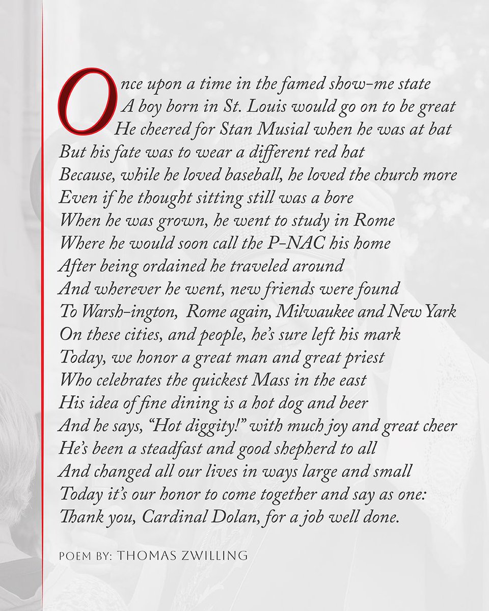 NY_Arch's tweet image. Today the staff of the Archdiocese of New York gathered to bid farewell to a leader who has been a generous mentor, a steady presence, and a source of warmth and humor. 
Thank you, Cardinal Dolan, for your faith, care, and dedication.