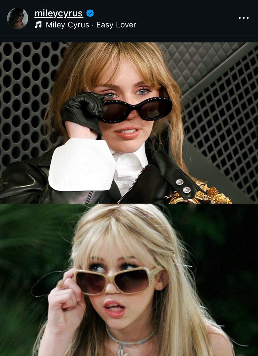 Miley Cyrus references Hannah Montana on Instagram 🥹❤️