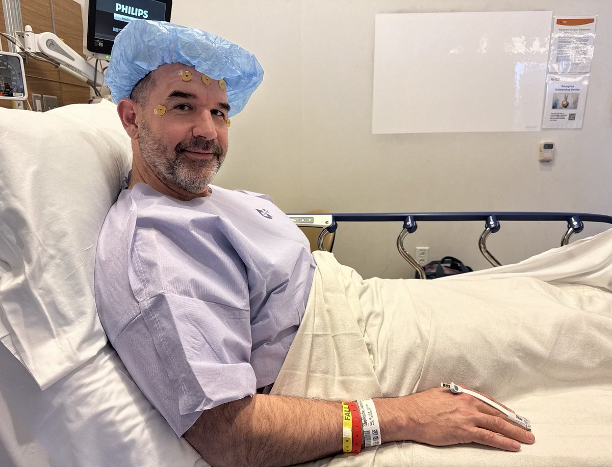 jcrobinson214's tweet photo. Hi @DrPatrick ! I am following up trying to advocate for my husband. He was given a year to live 10 years ago, at age 40 with 2 young kids. He is currently recovering from brain surgery #5, walking 2-5 miles per day, doing well! However, because he has 2 different primary brain tumors - oligodendroglioma grade 3 (which is the highest grade for oligo), and AA3 anaplastic astrocytoma grade 3, we really think getting him into your clinical trial will help us help him avoid having other future brain surgeries.

I've been following up with the good folks in El Segundo - in person, by phone and email. Please help our family!

Attached is a picture of Aaron prepping for Surgery #5, 7 weeks ago.

Thank you,
Jennifer Robinson

#oligodendroglioma
#AA3
#braincancer
#teamaaronrobinson
#ANKTIVA
$ibrx
@ImmunityBio
@LoriMills4CA42
@POTUS
@realDonaldTrump
@SecKennedy
@RobertKennedyJr
@US_FDA
@TeamAaronR
@bullishbruk