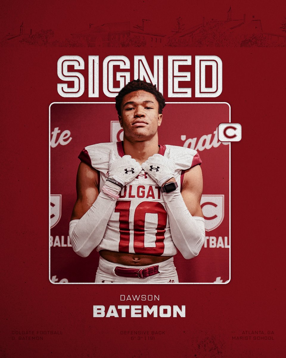 Colgate Football tweet media