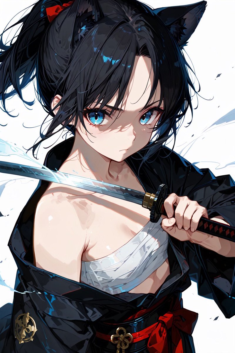 火曜日を、斬る⚔️ #おは斬 SFW illustration, Original character