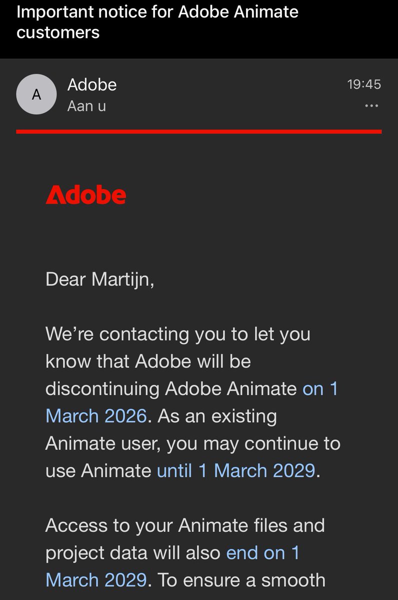 Adobe…why? Loved the development with this program. It got its flaws to be honest but I was able to use it properly for new simulations development. What do you use for tooling? What would be a good alternative? #adobeanimate #html5
